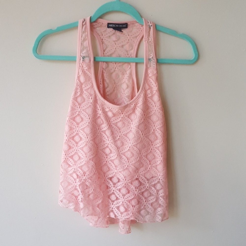 American Dream Lace Swing Tank